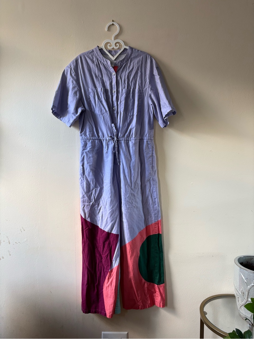 The Kit Issa Jumpsuit - Lilac Cut Paper - Size 2 - Picture 2 of 10